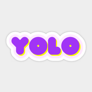 YOLO Sticker